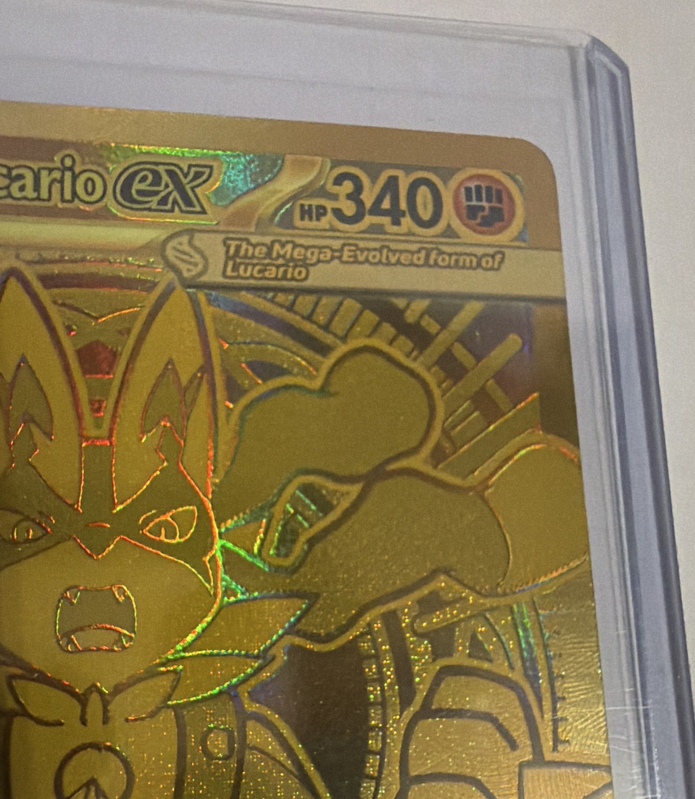 Pokemon TCG Mega Lucario EX Me01: Mega Evolution Full Art Holo MHR EN 188/132
