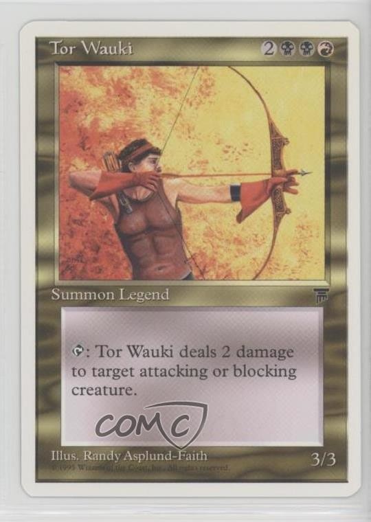 Tor Wauki Magic: Chronicles White Border 1995
