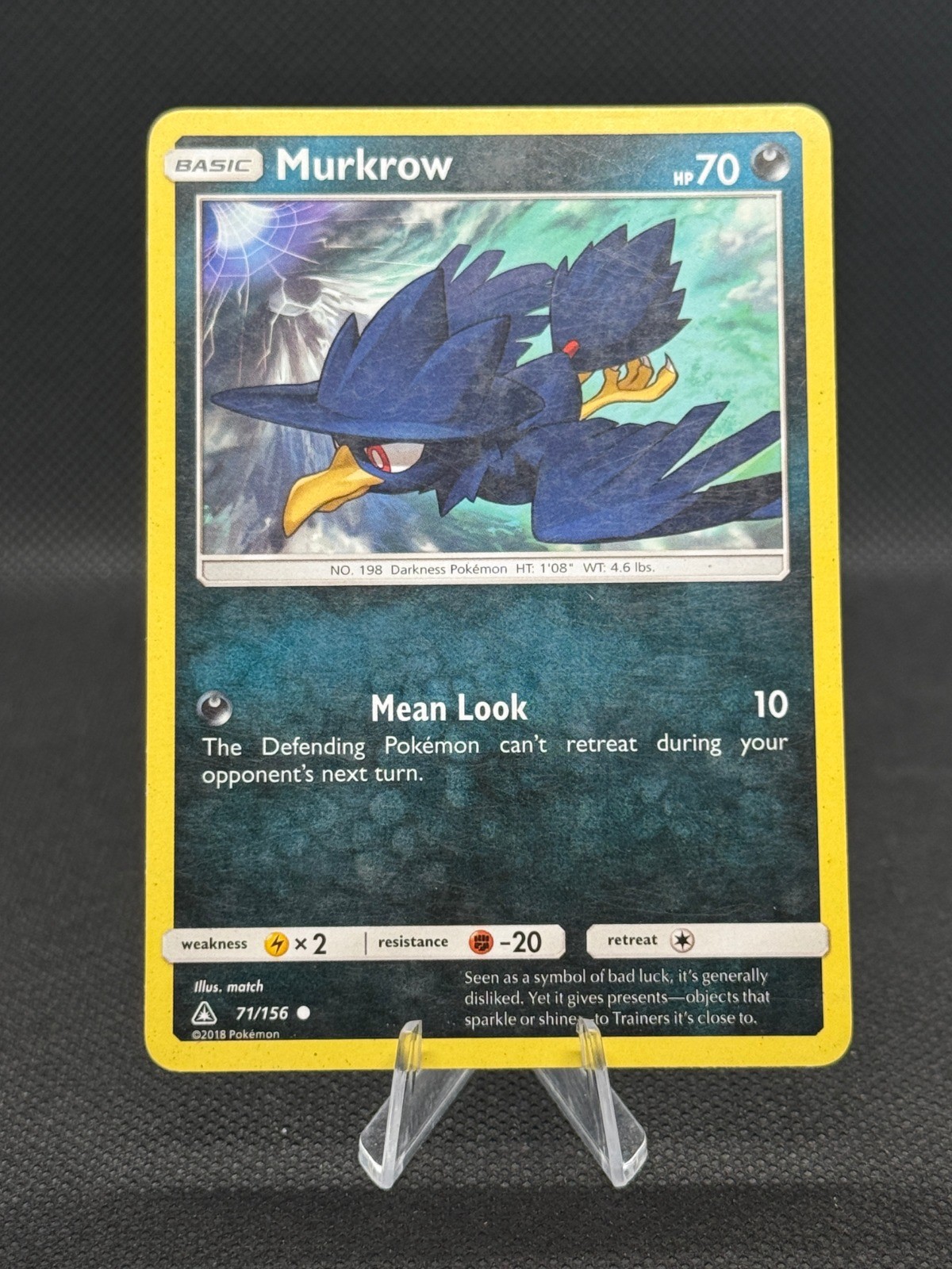 Murkrow Common SM – Ultra Prism 71/156 LP
