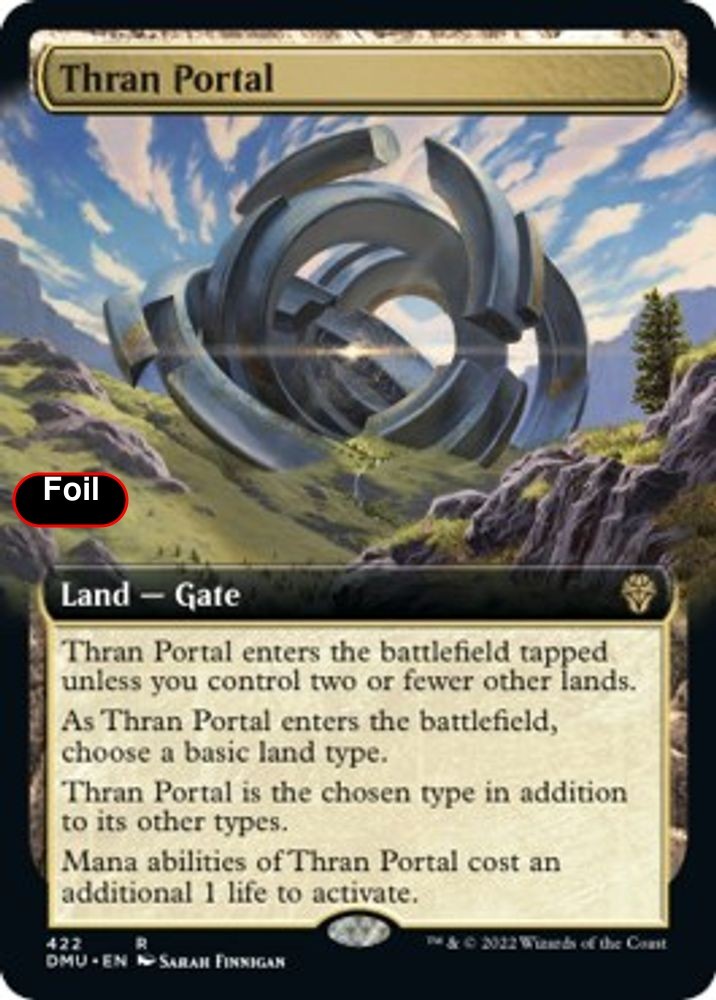 Foil Thran Portal (Extended Art) – 422 – MP – Dominaria United