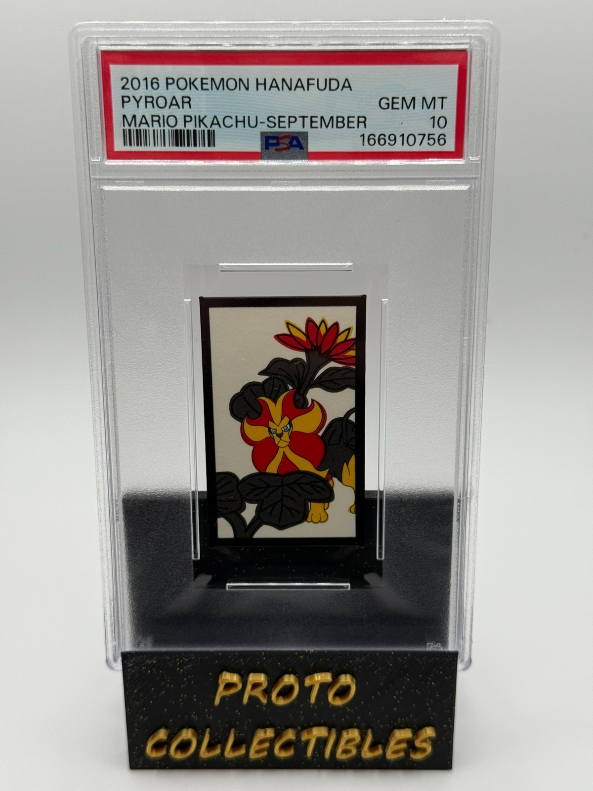 2016 Pokemon Hanafuda Pyroar September PSA 10