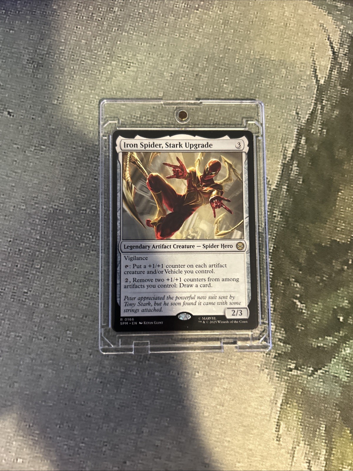 MTG Iron Spider, Stark Upgrade – Marvel’s Spider-Man (SPM) #166 MTG