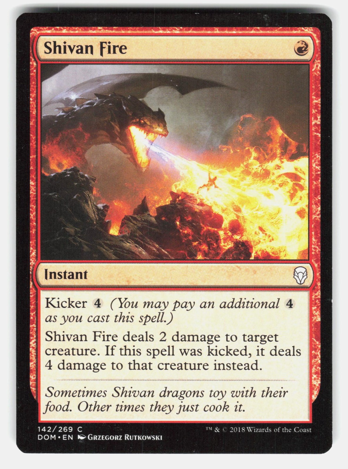 SHIVAN FIRE – Magic: The Gathering – Rutkowski LP