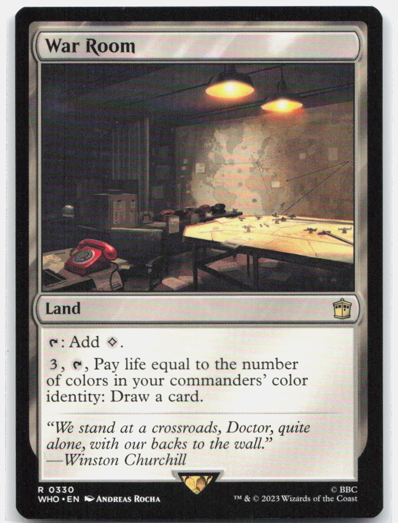 War Room *Regular* WHO 330 NM