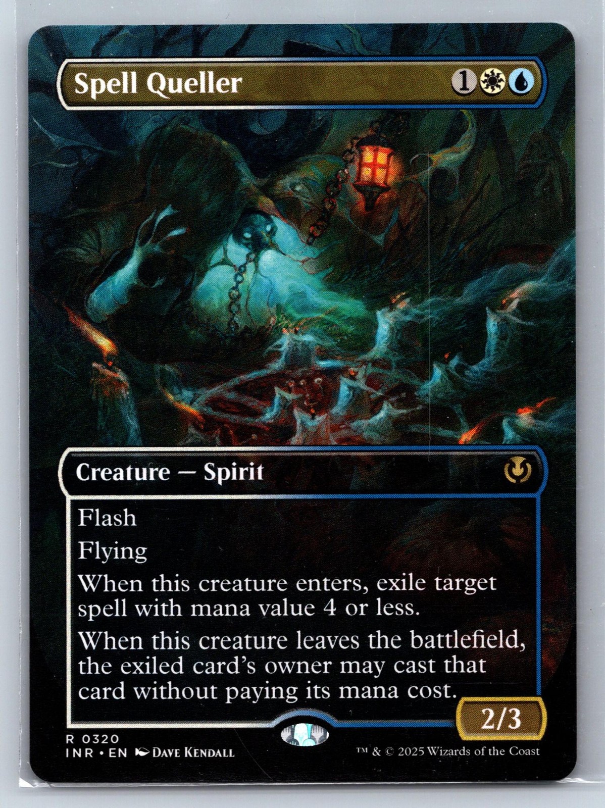 SPELL QUELLER (BORDERLESS) 320 RARE INNISTRAD REMASTERED MAGIC: THE GATHERING NM