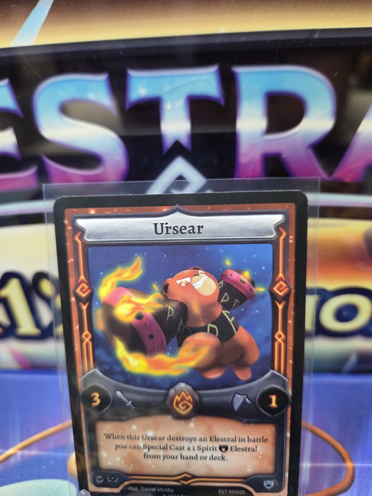 Elestrals TCG Ursear *ERROR* Firestorm Starter Deck