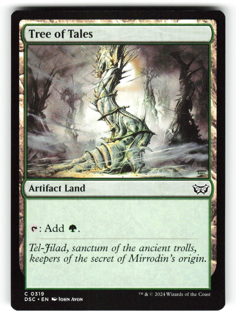 Tree Of Tales #319 (NM) (DSC) (Non-Foil) MTG Magic