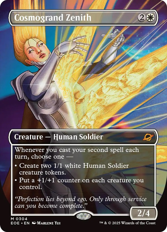 MTG Cosmogrand Zenith Borderless – Edge of Eternities #304