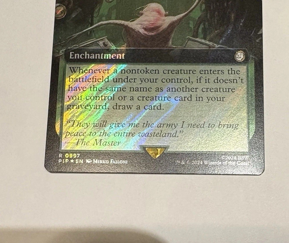 Guardian Project 997 Extended Art Surge NM Foil MTG Universes Beyond: Fallout
