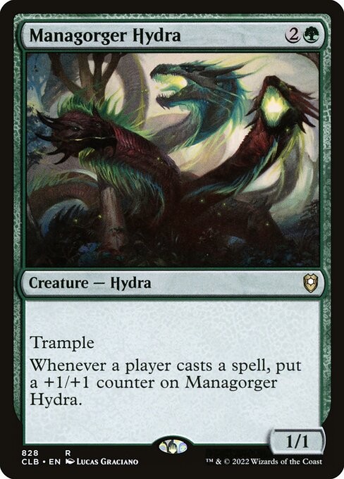 Managorger Hydra – Non-Foil – clb – 828 | MTG Card
