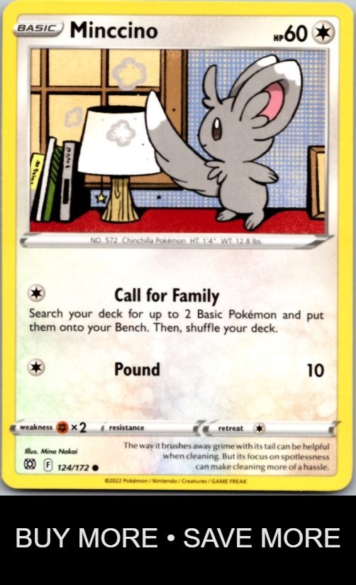 Minccino 124/172 Brilliant Stars Nakai