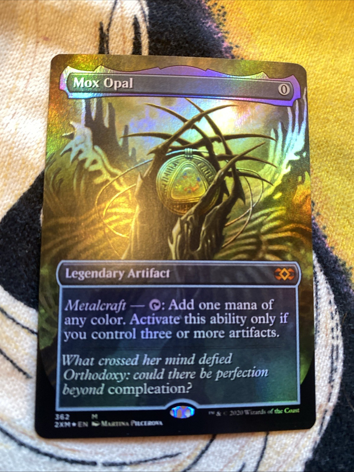 Mox Opal -Borderless Double Masters Foil Near Mint NM