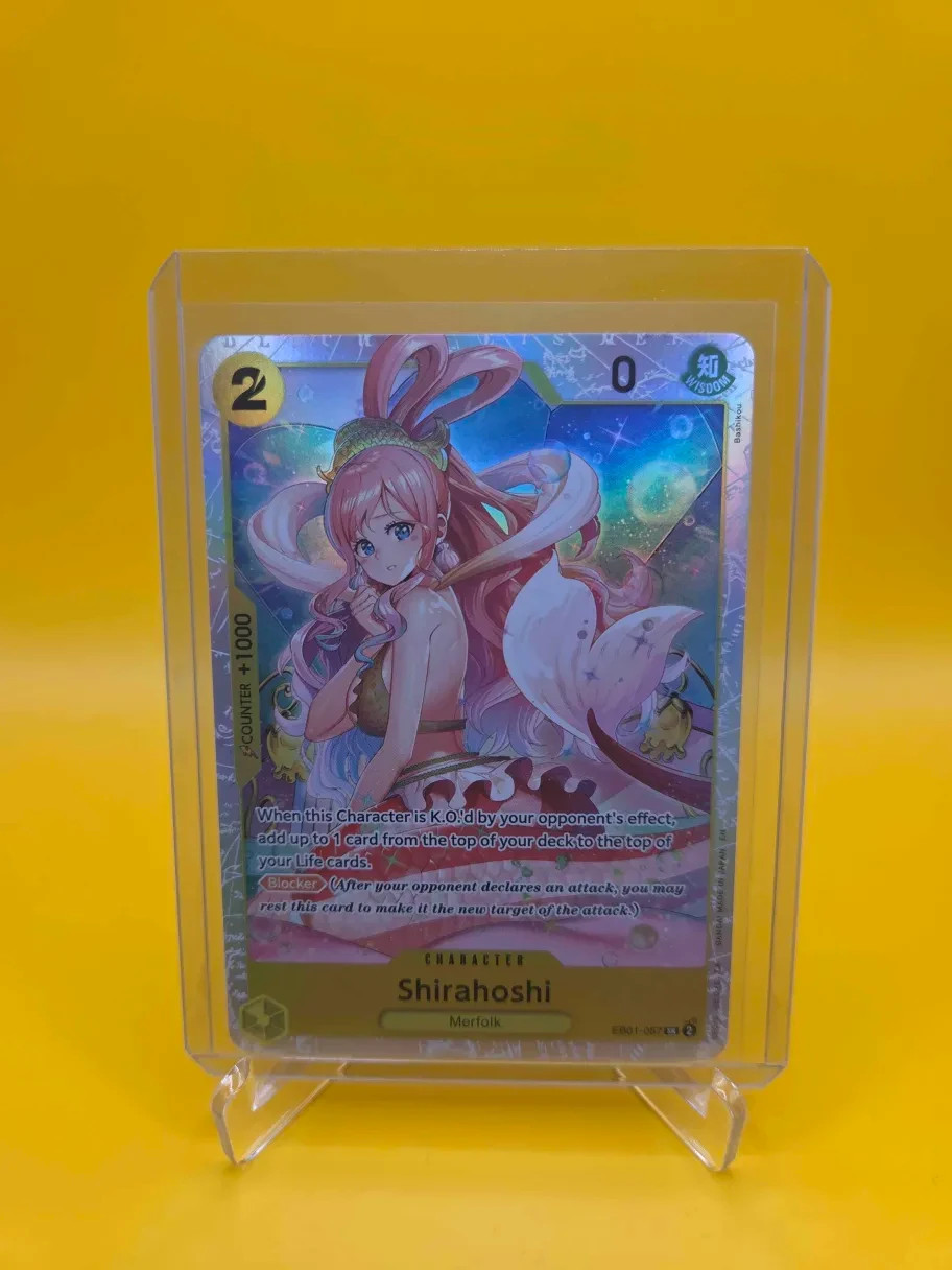 One Piece TCG English EB01-057 Shirahoshi SR Foil