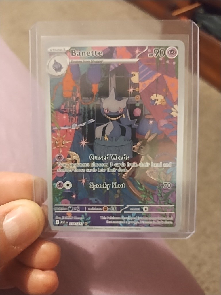 Banette 234/217 Illustration Rare Ascended Heroes Pokemon Near Mint