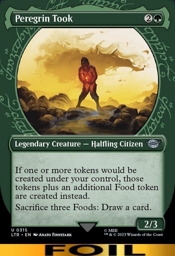 Peregrin Took ** FOIL SHOWCASE ** #315 – Lord of the Rings – CUC NM MTG