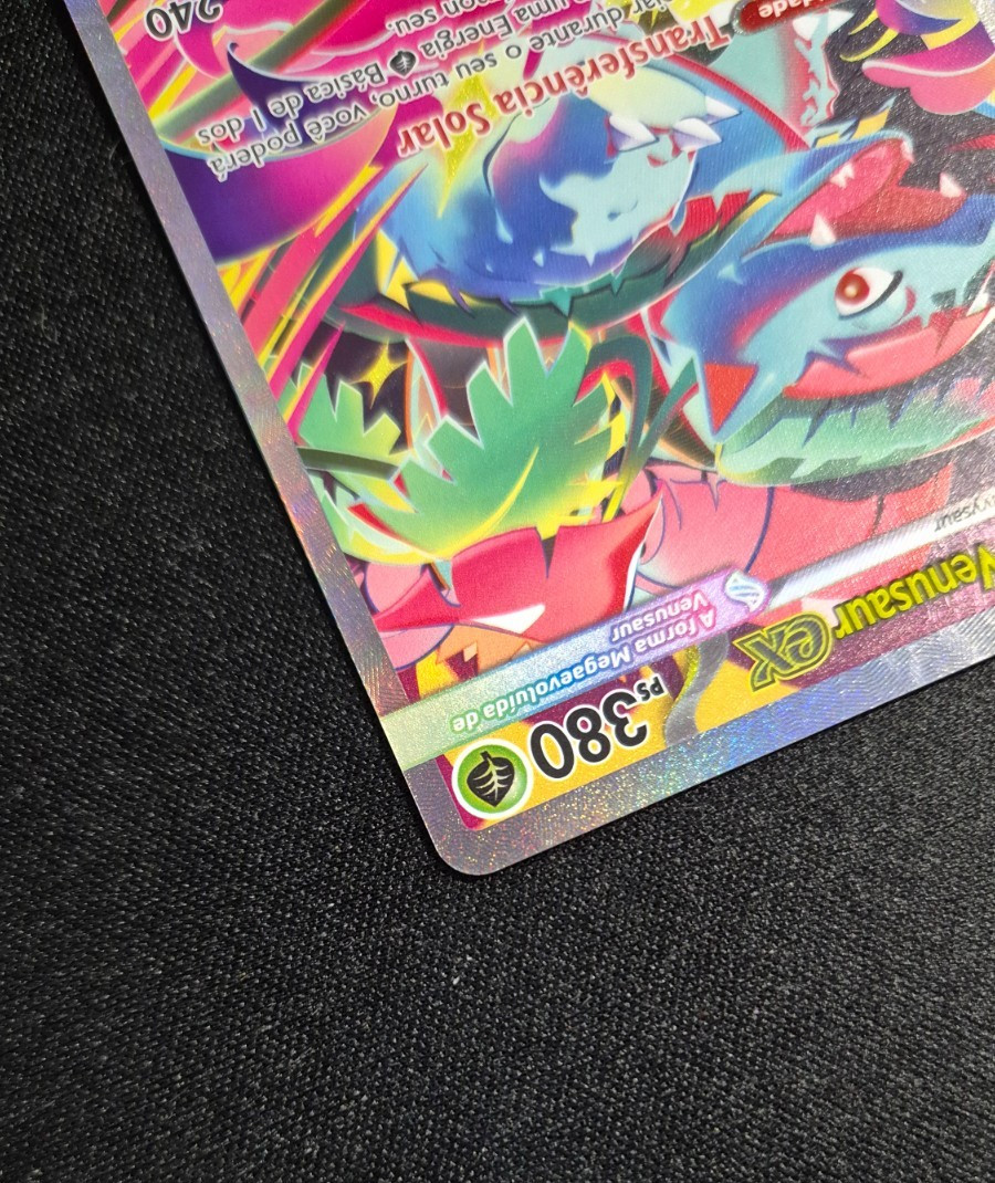 Pokemon TCG Mega Evolution Mega Venusaur EX SIR 177/132 – Portuguese