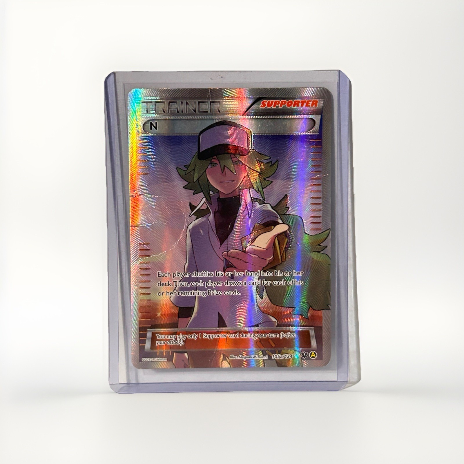 Pokémon N Supporter Promo Holo Trainer Alternate Art 105A/124 English