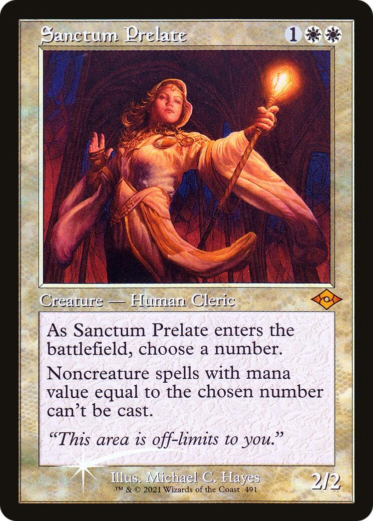 Sanctum Prelate Buy-A-Box Promos Foil MTG 491 NM