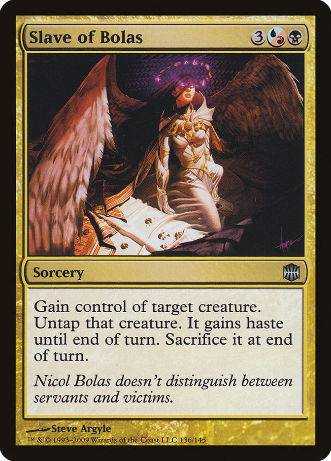 MTG Magic the Gathering Slave of Bolas (136/149) Alara Reborn LP