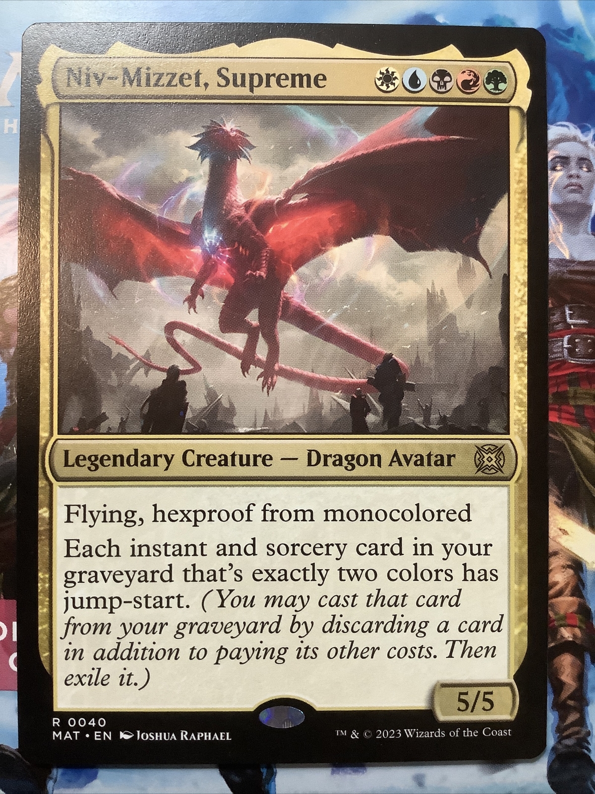 MTG MAT: Niv-Mizzet, Supreme (Legendary Creature) Regular Rare 0040