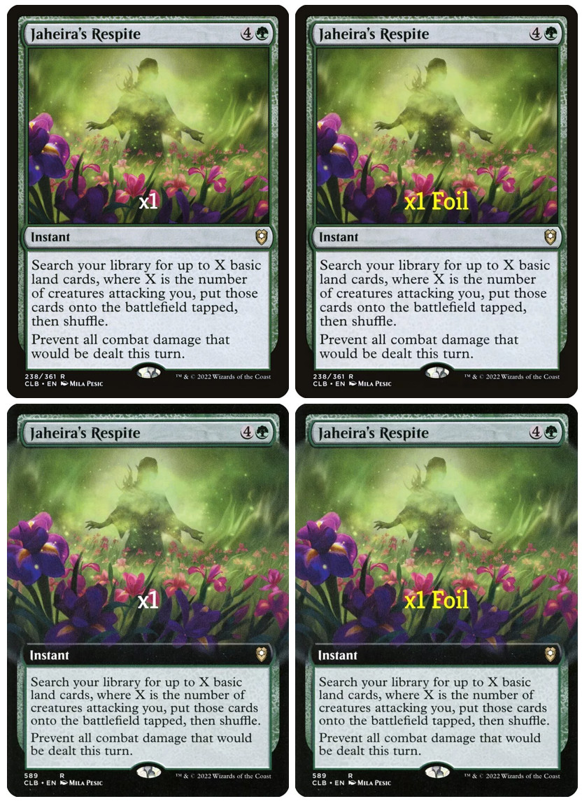 MTG CMR: Battle for Baldur’s Gate CLB Jaheira’s Respite MINT (SELECT)