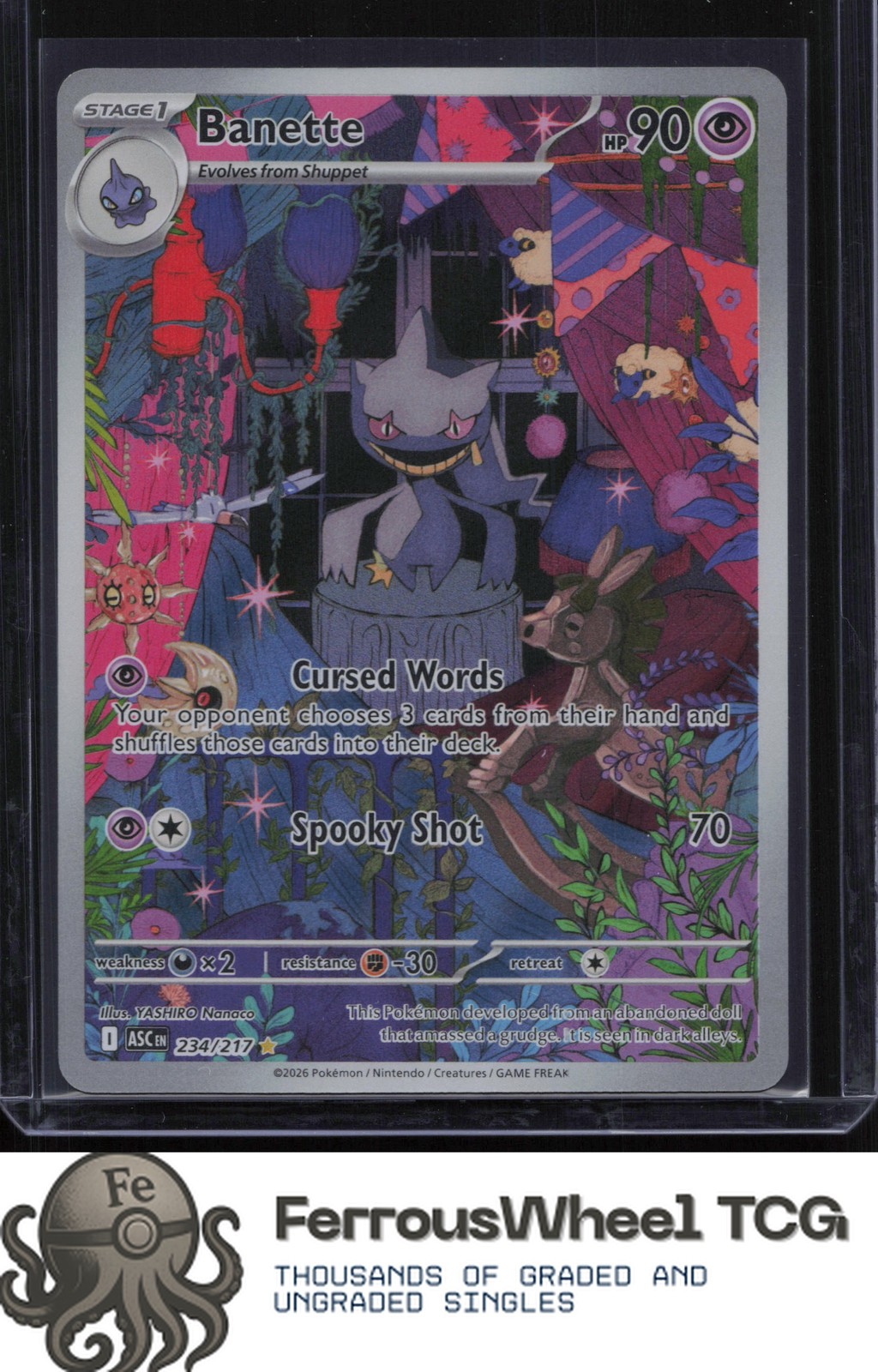 Banette 234/217 – ME: Ascended Heroes – (NM)