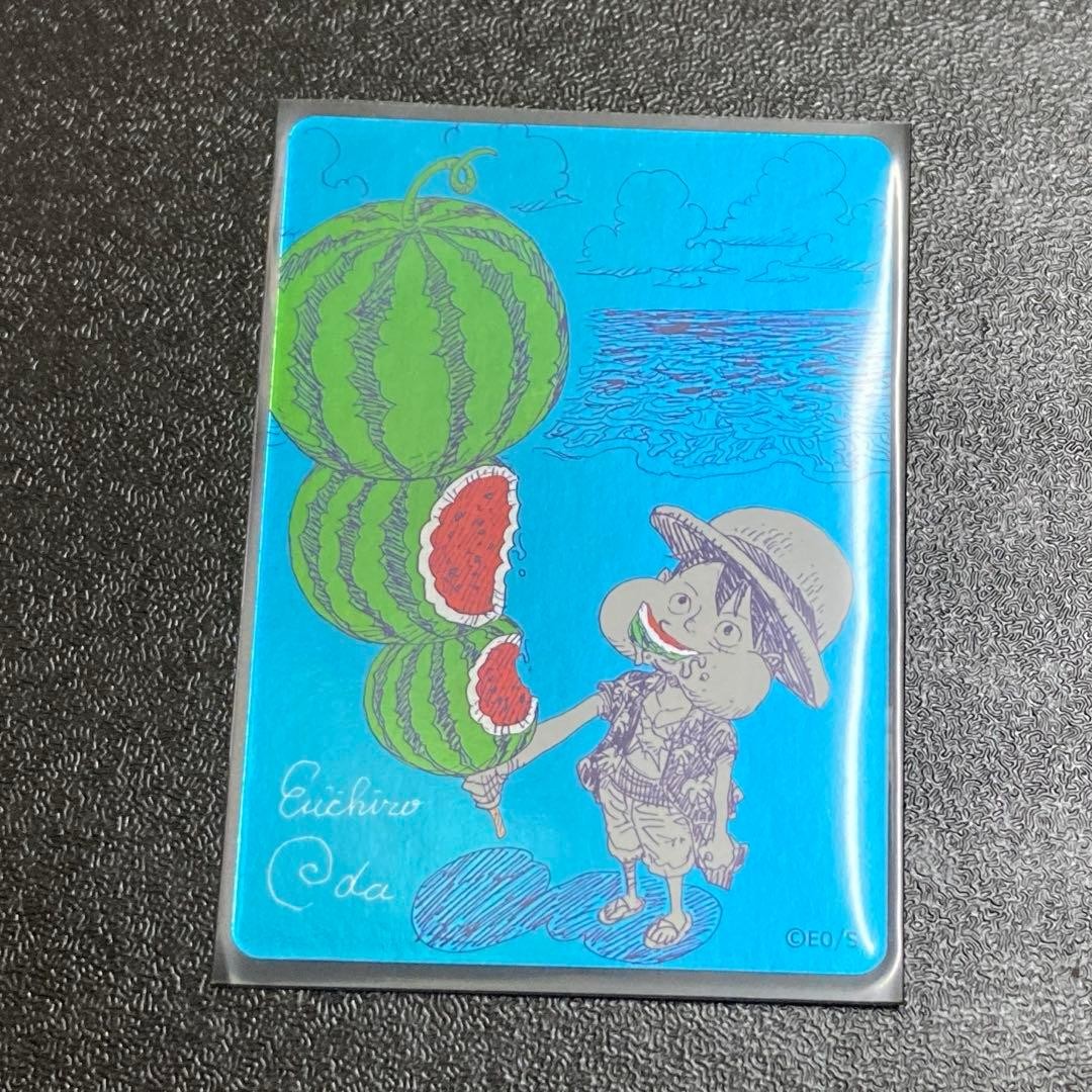 ONE PIECE METAKIRA LUFFY CARD RARE JAPAN SIGN SUMMER COMIC FAIR NATSU COMI 2026
