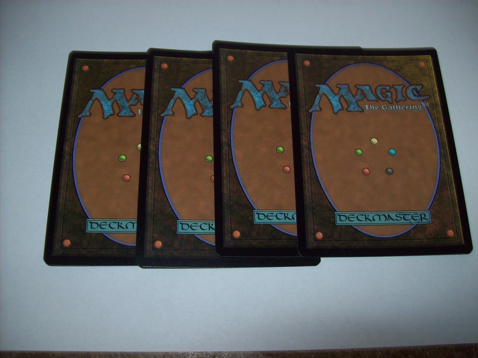 X4 MTG Disrupt Decorum Borderless FOIL Commander Masters NM Playset Free Ship