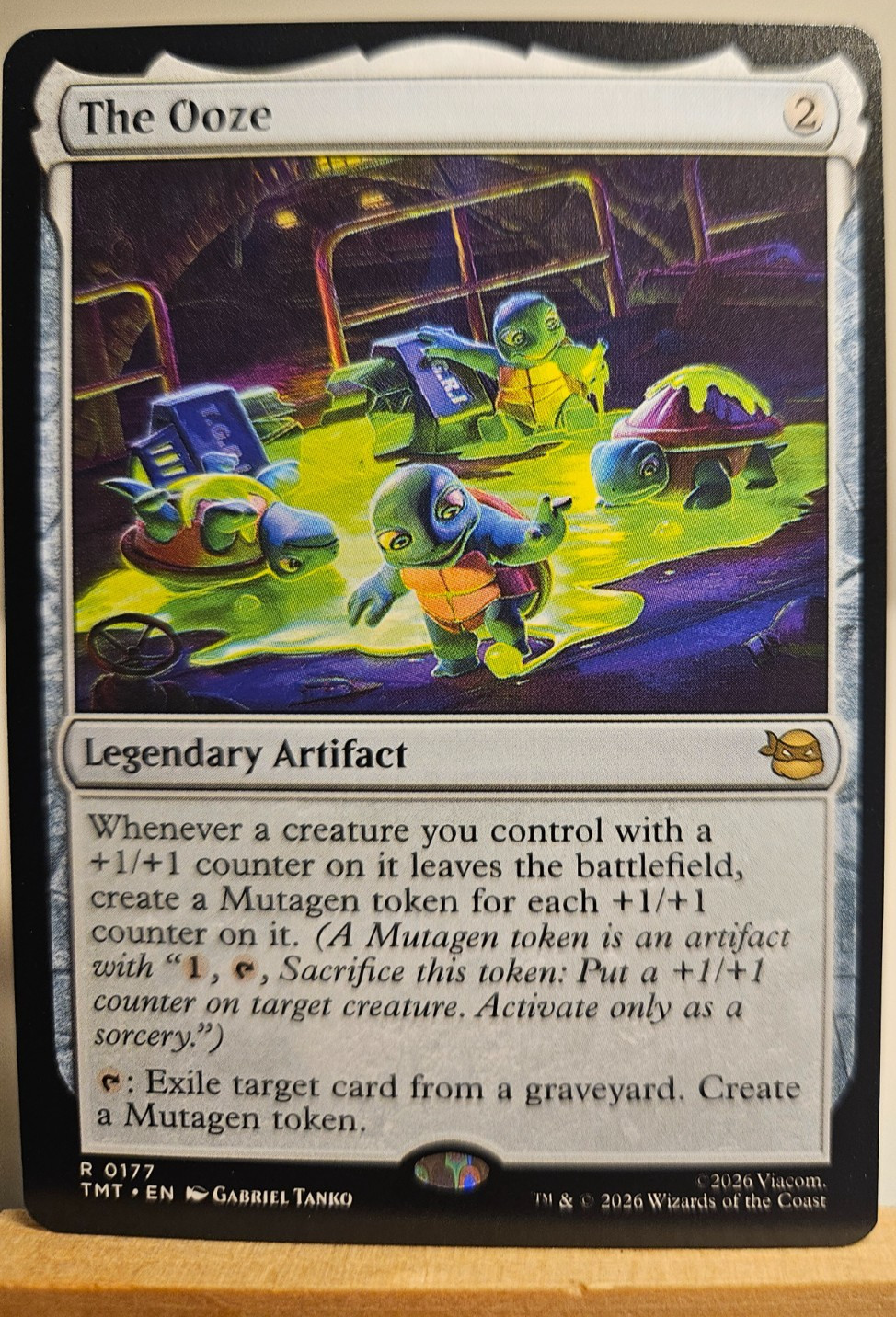 MTG – TMNT The Ooze – Teenage Mutant Ninja Turtles – Regular Non-Foil