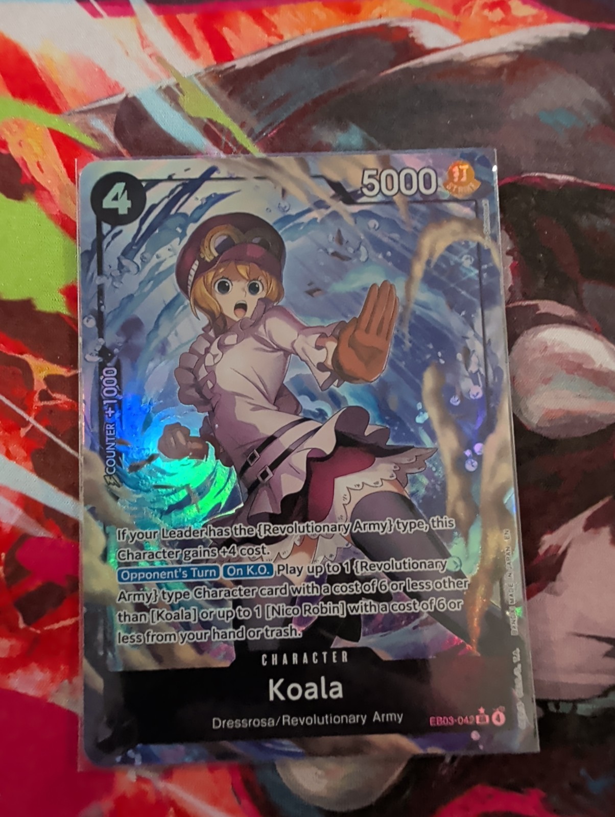 Koala (Alternate Art) EB03-042 Extra Booster: One Piece Heroines Edition Foil