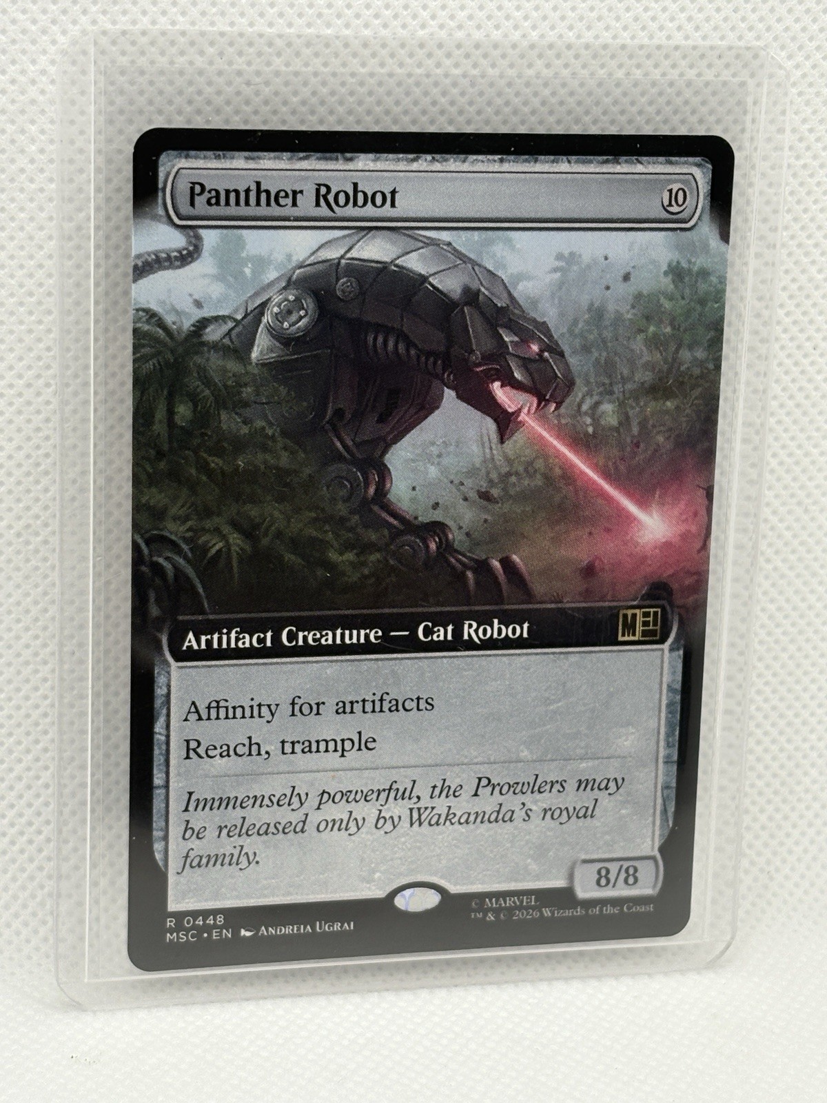 Panther Robot (Extended Art) Commander: Marvel Super Heroes Regular 0448