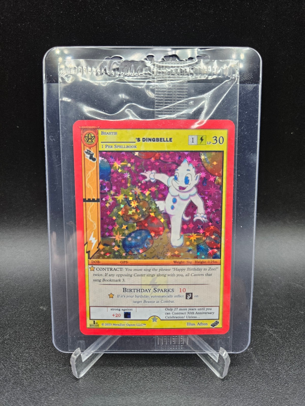 Birthday Dingbelle Unreleased 2023 MetaZoo Promo Sealed