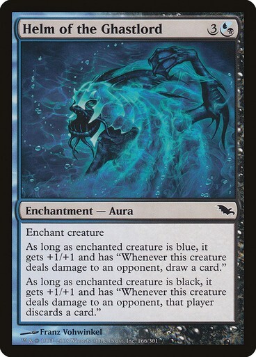Helm of the Ghastlord x1 Shadowmoor MTG Magic the Gathering Aura Enchantment