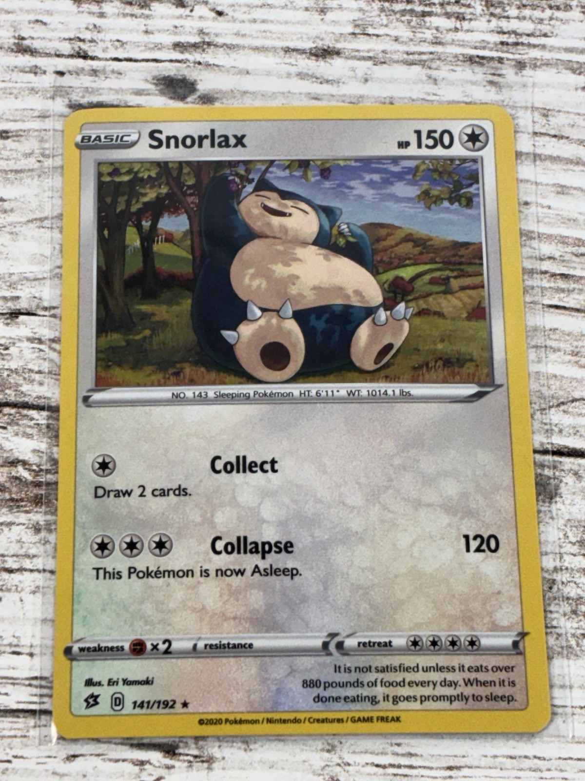 Snorlax Cosmos Holo Holo Foil Promo Miscellaneous Cards Products 141/192 NM