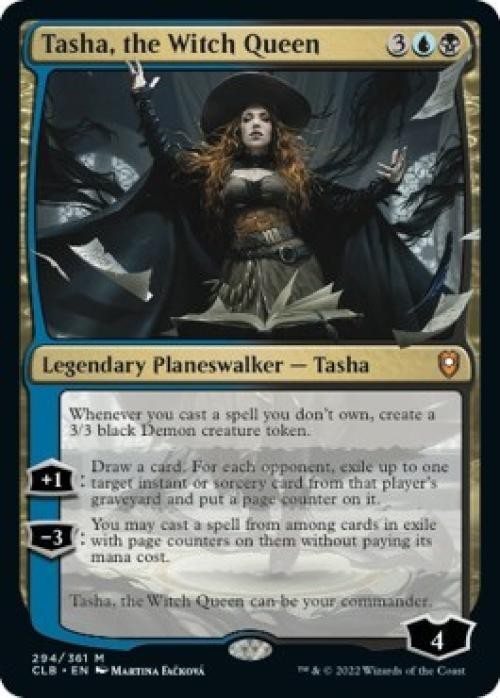 Tasha, the Witch Queen -Foil Near Mint MTG