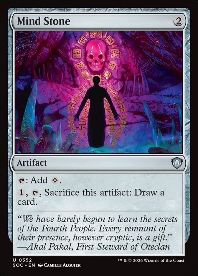 Mind Stone 352 NM Secrets of Strixhaven Commander MTG