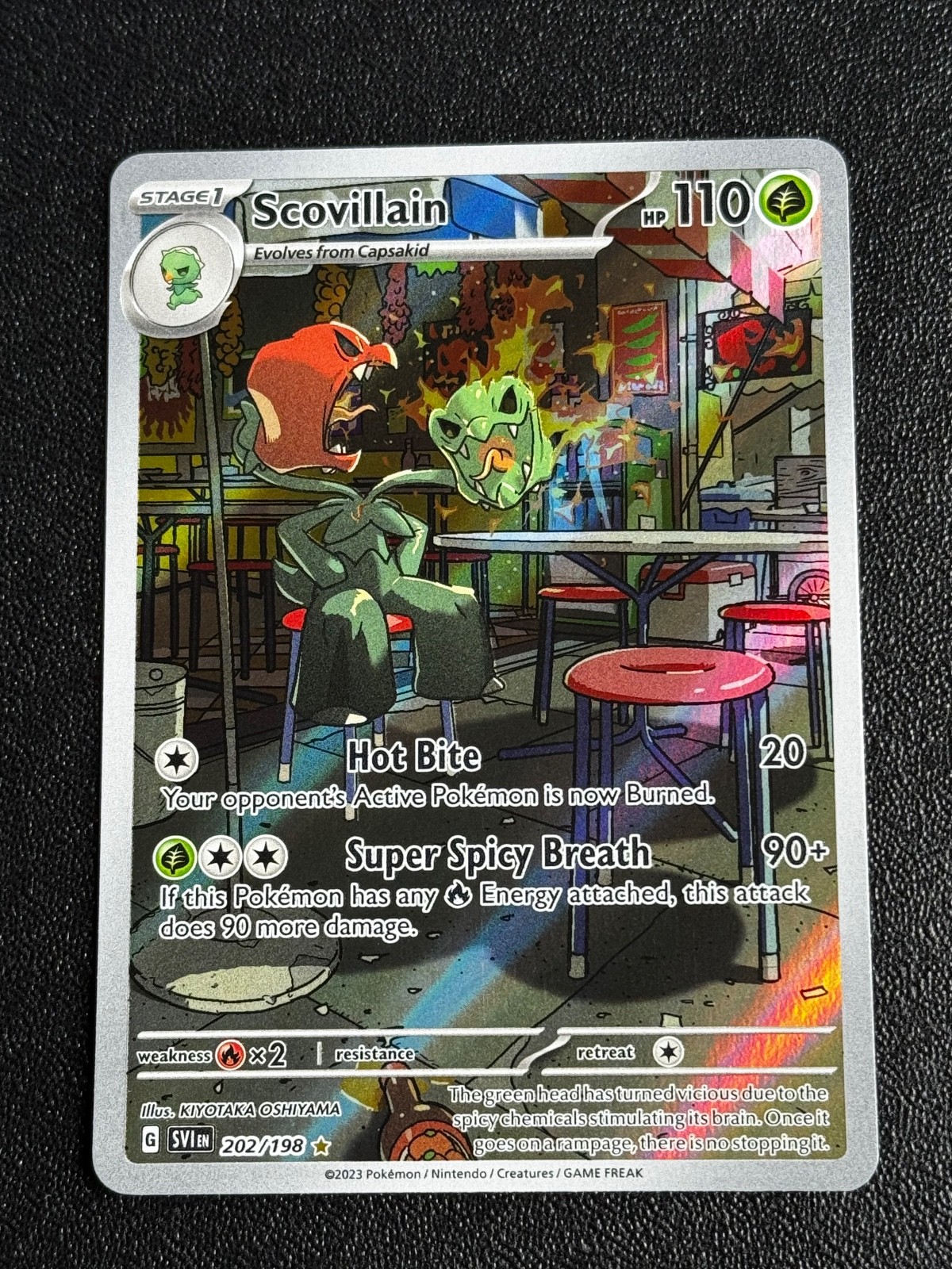 Scovillain 202/198 SV01: Scarlet & Violet Base Set Illustration Rare NM