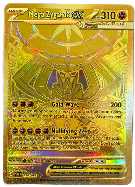 MYSTERY GRAB-Mega Zygarde EX 124/088 Full Art Hyper Rare-READ DESC