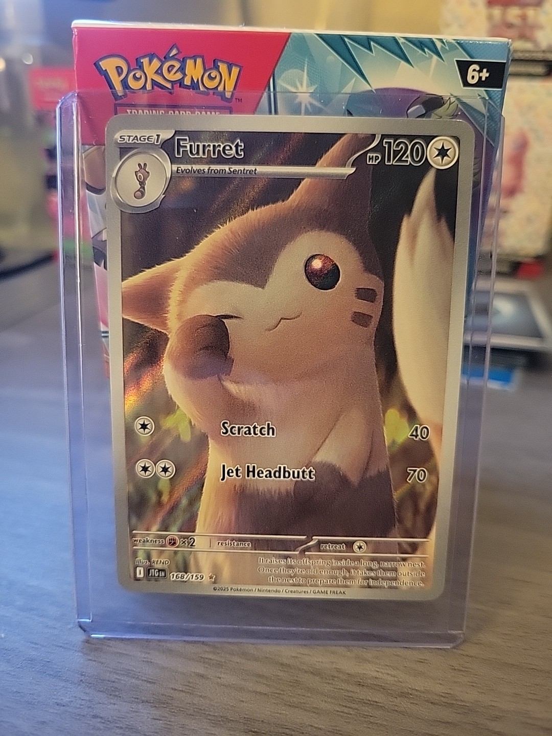 Furret 168/159 Sv09: Journey Together Holo