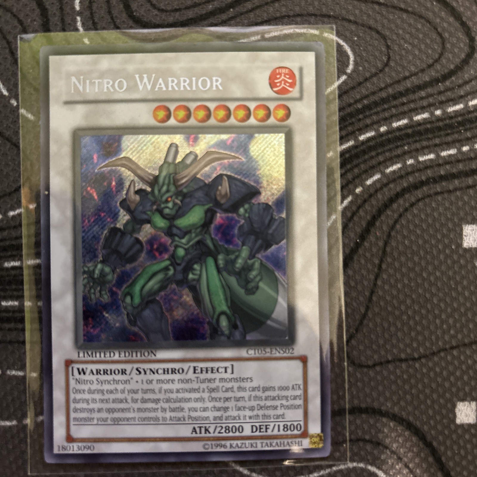 Nitro Warrior CT05-ENS02 2008 Collectors Tin Limited Edition