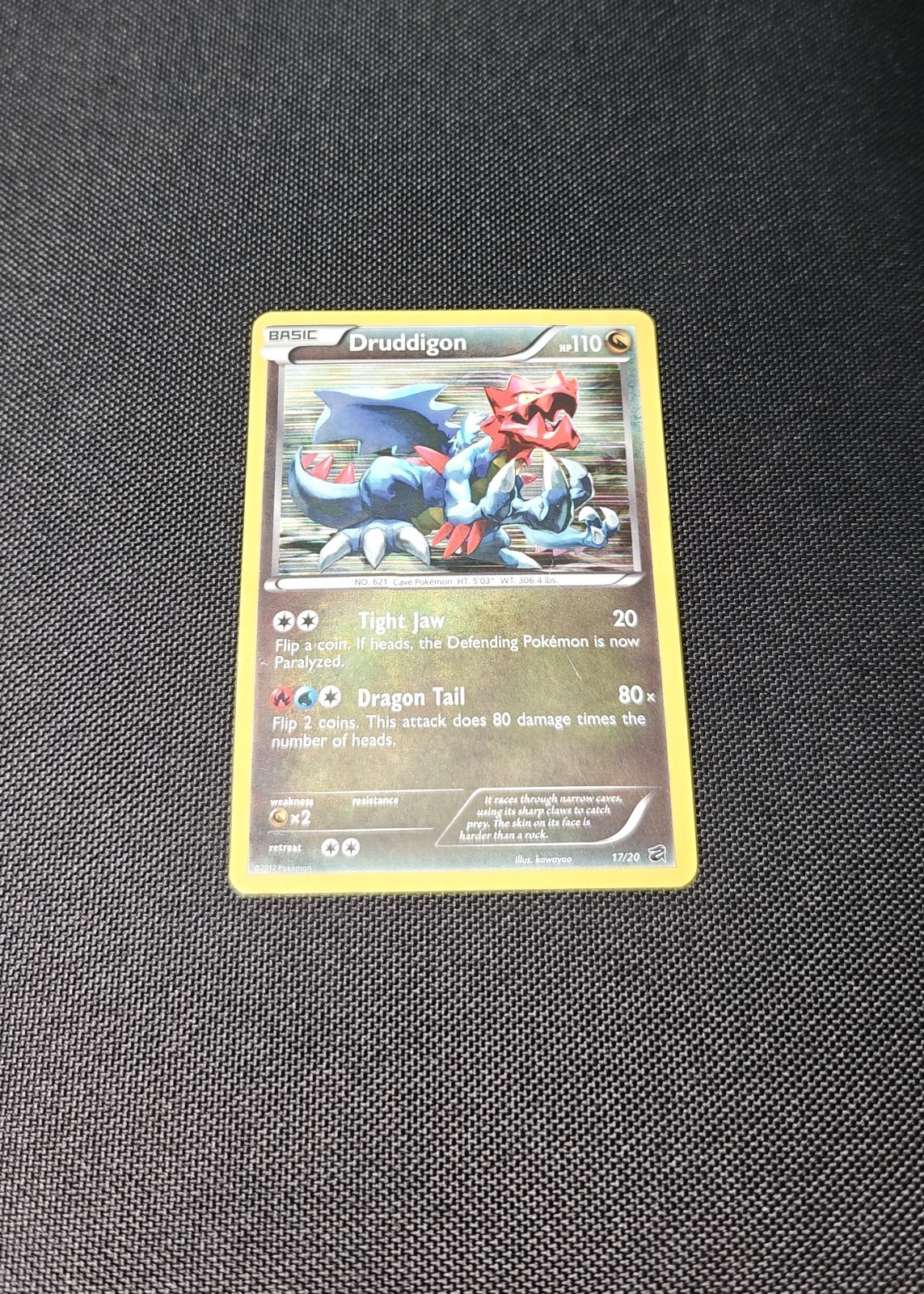 Druddigon 17/20 Dragon Vault Holo