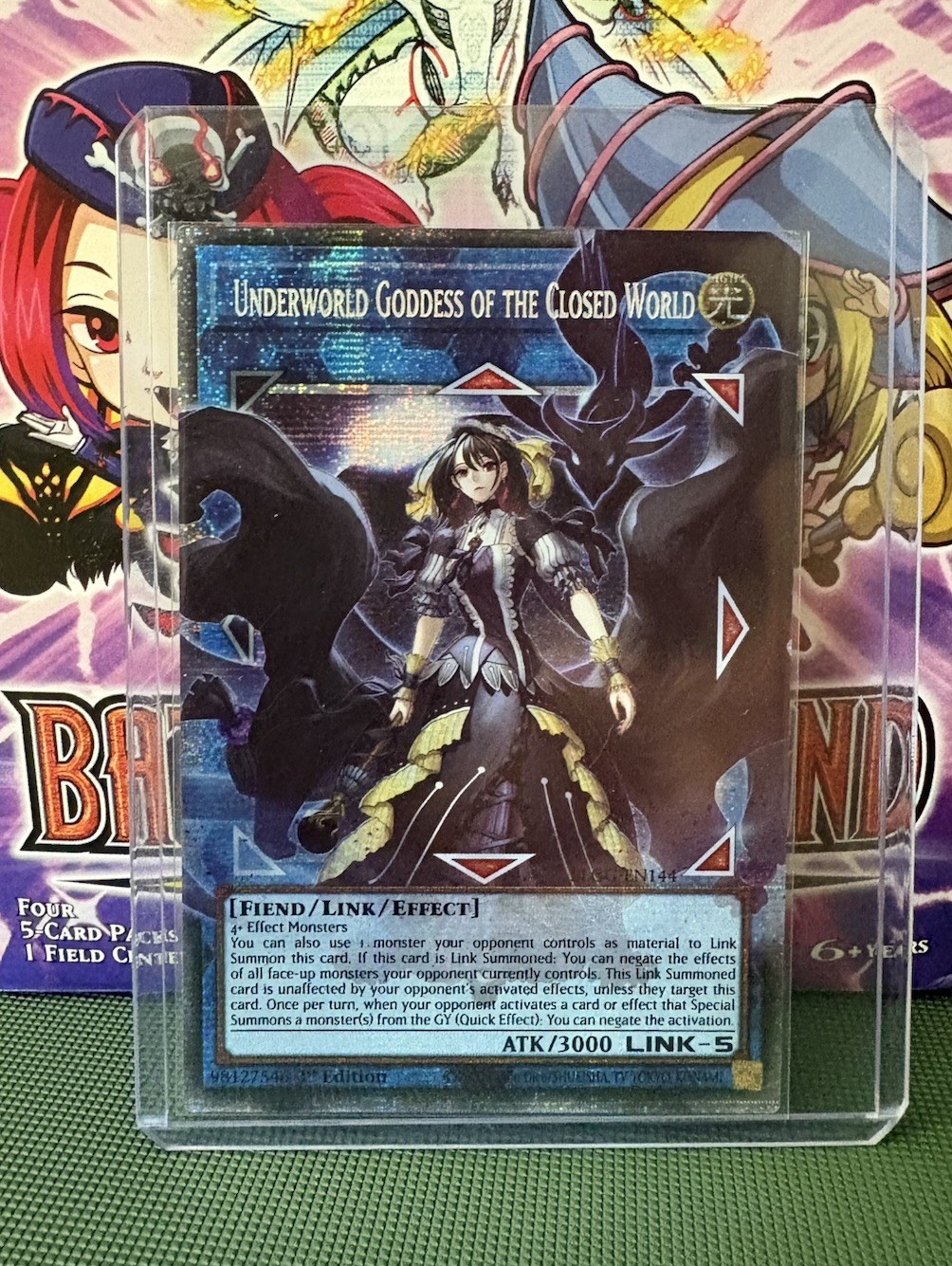 Konami Yu-Gi-Oh! Underworld Goddess BLGG-EN144 starlight overframe 1st Ed EN