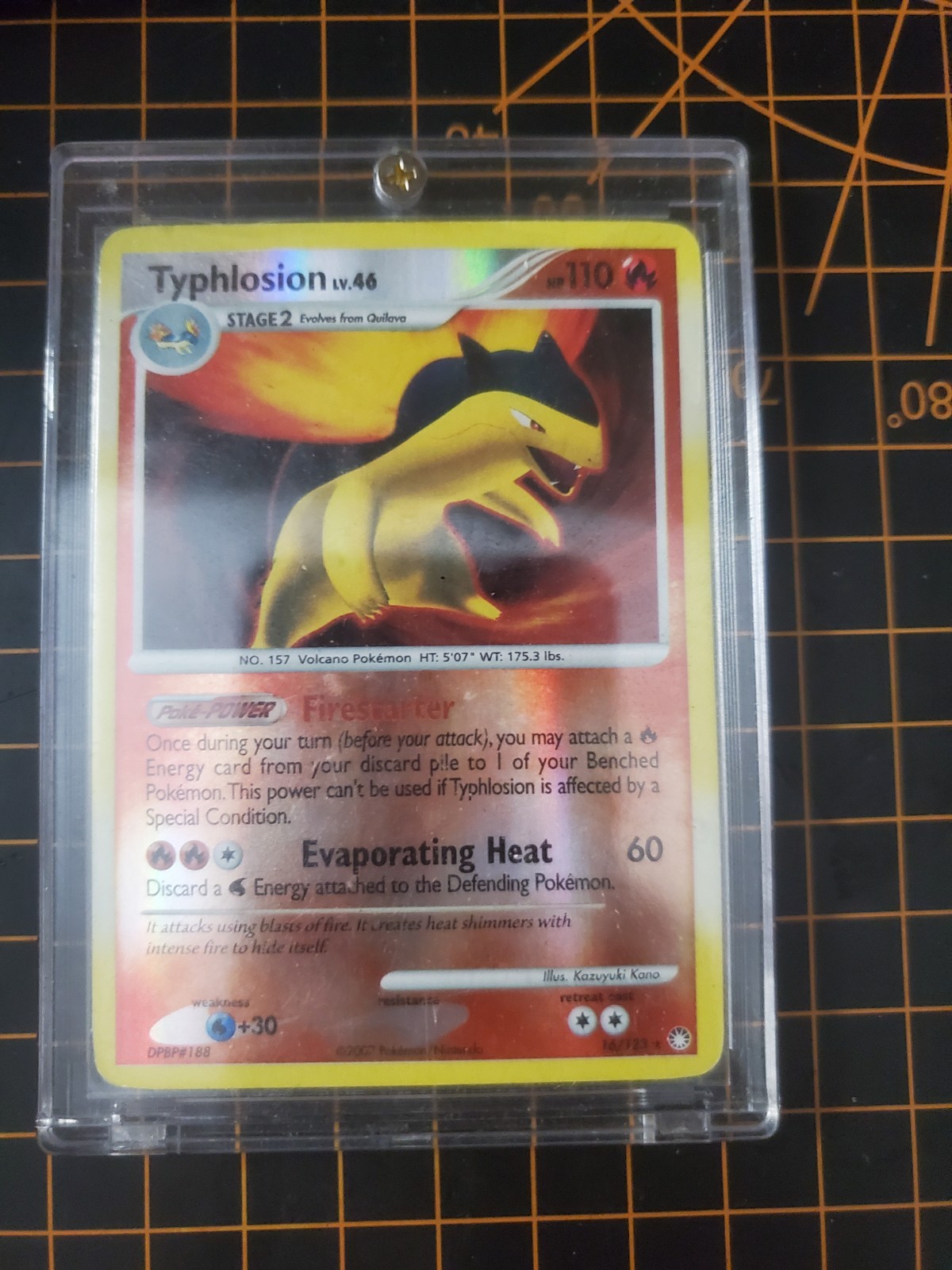 Typhlosion 16/123 Mysterious Treasures Reverse Holo
