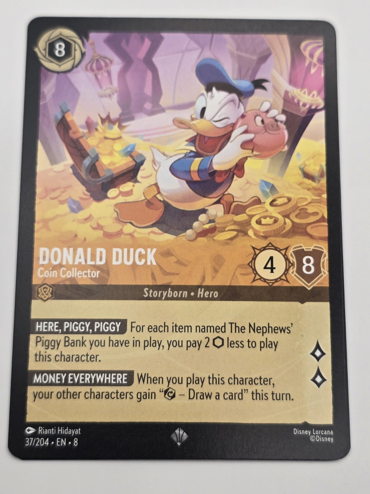Donald Duck – Coin Collector 37/204 Reign of Jafar Regular