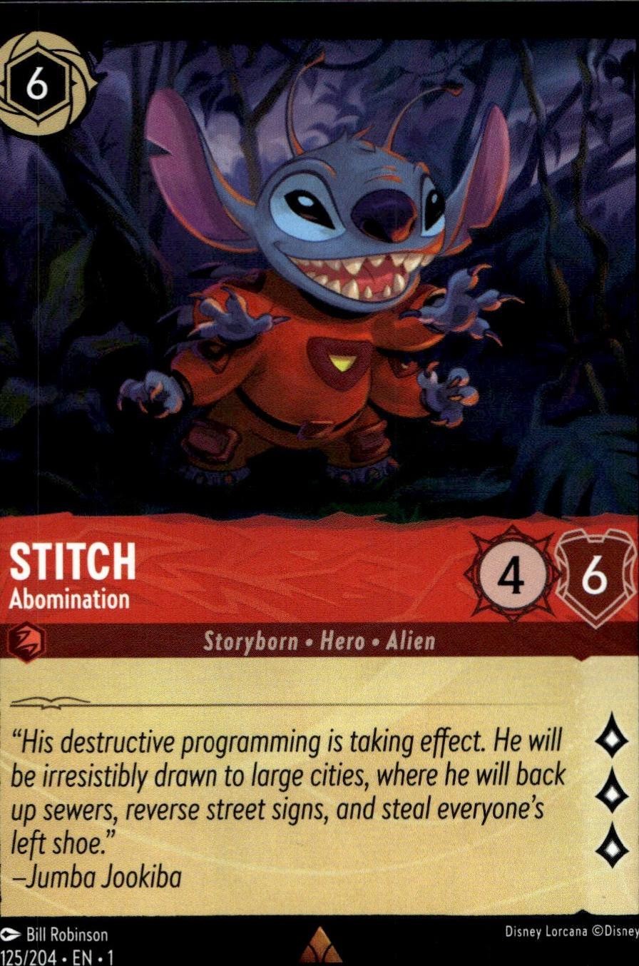 The First Chapter #125/204 Stitch