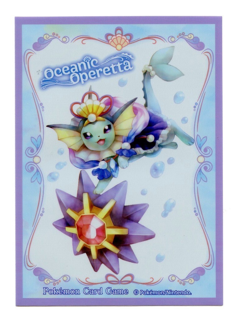 2019 Vaporeon Oceanic Operetta Individual Card Sleeve Pokemon Center Japan