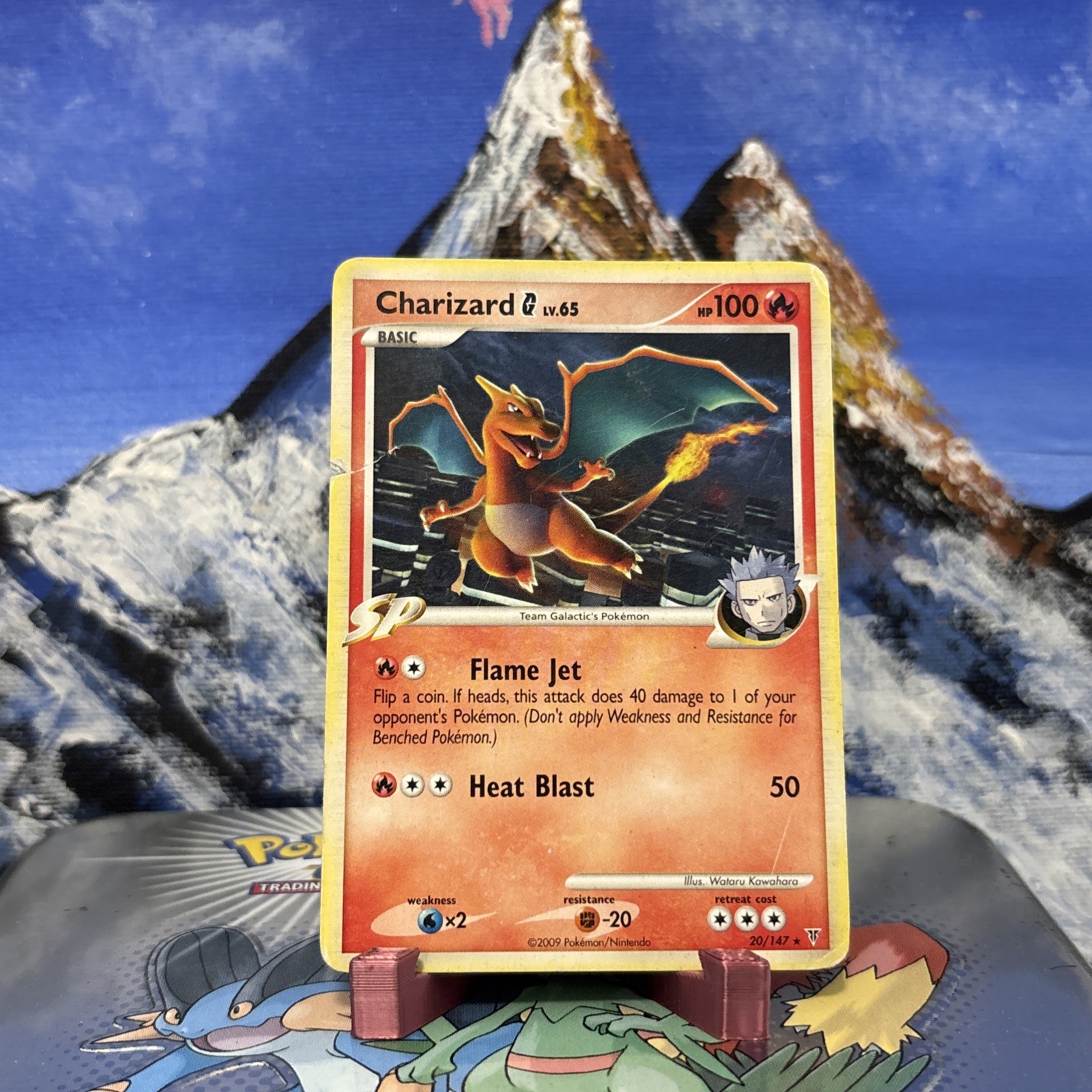 Charizard G – 20/147 Pokemon Supreme Victors – Regular Damaged