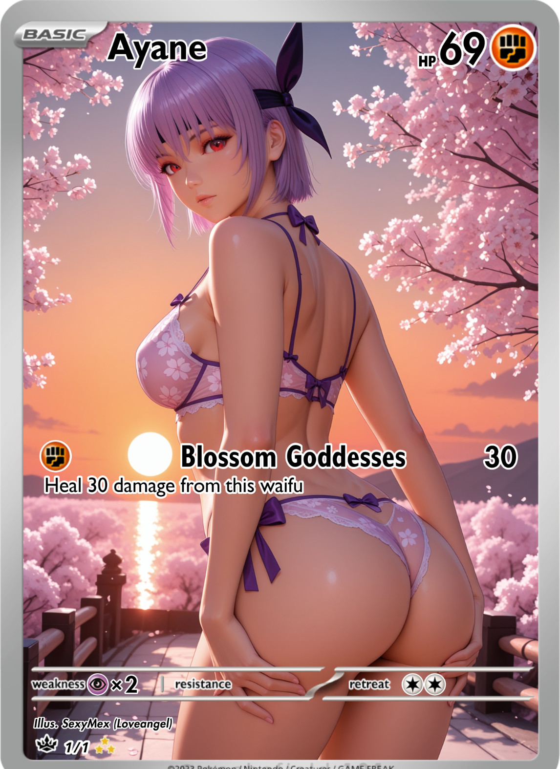 SexyMex-Anime Waifu Card-Waifu Universe-Anime Card