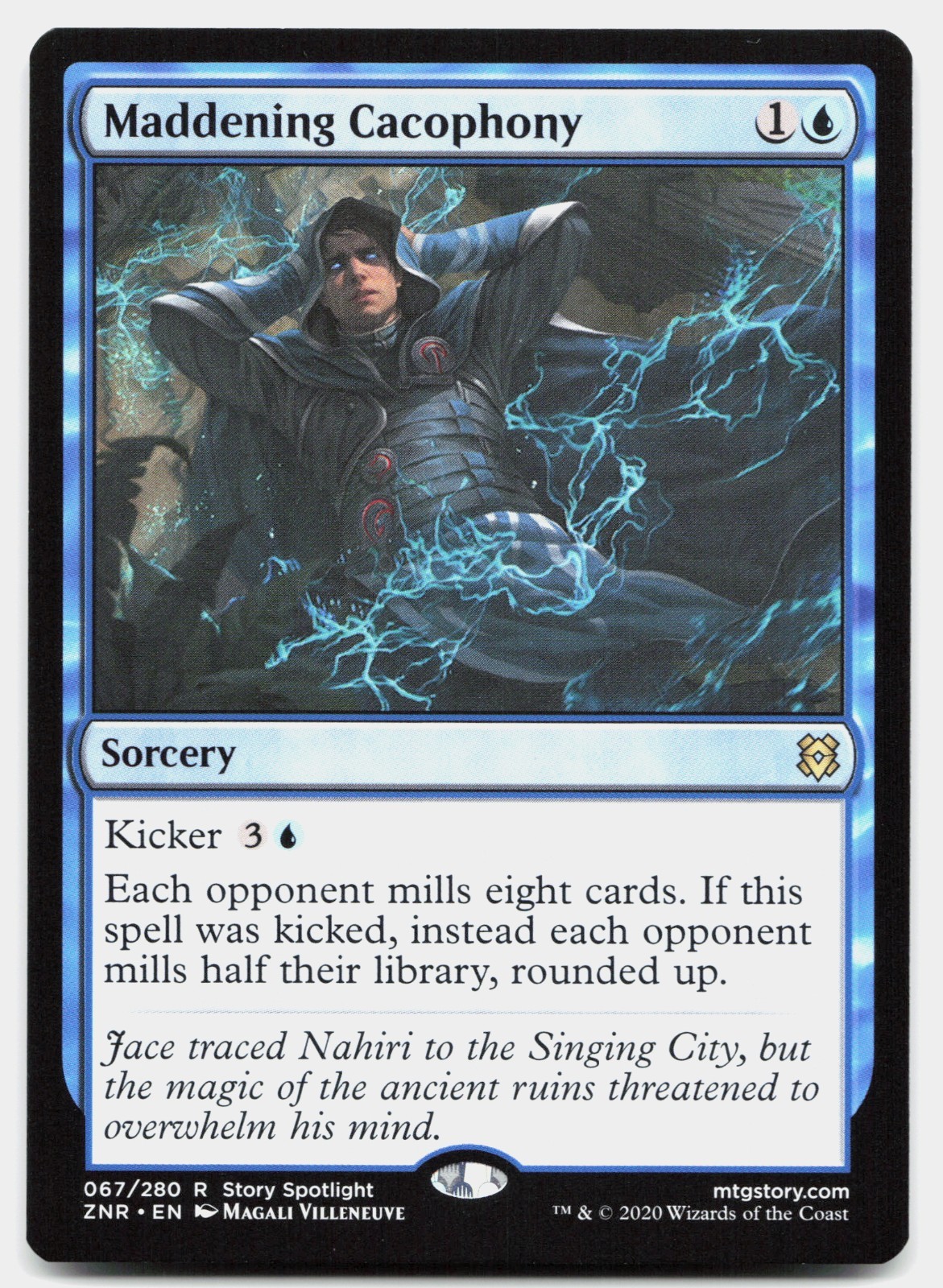 Maddening Cacophony Zendikar Rising Regular