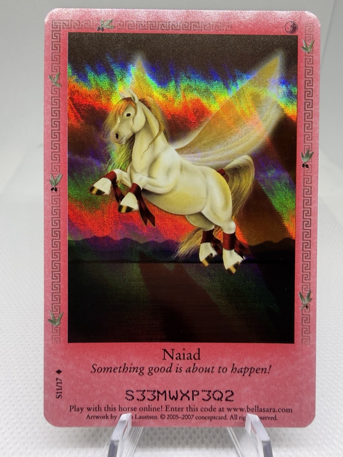 Bella Sara TCG Naiad S11/17 Foil/Shiny – Ancient Lights Trading Card